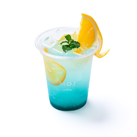 蓝橙蜜桃苏打