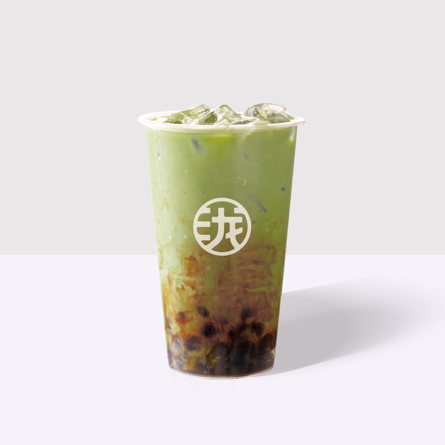 黑糖珍珠抹茶牛乳