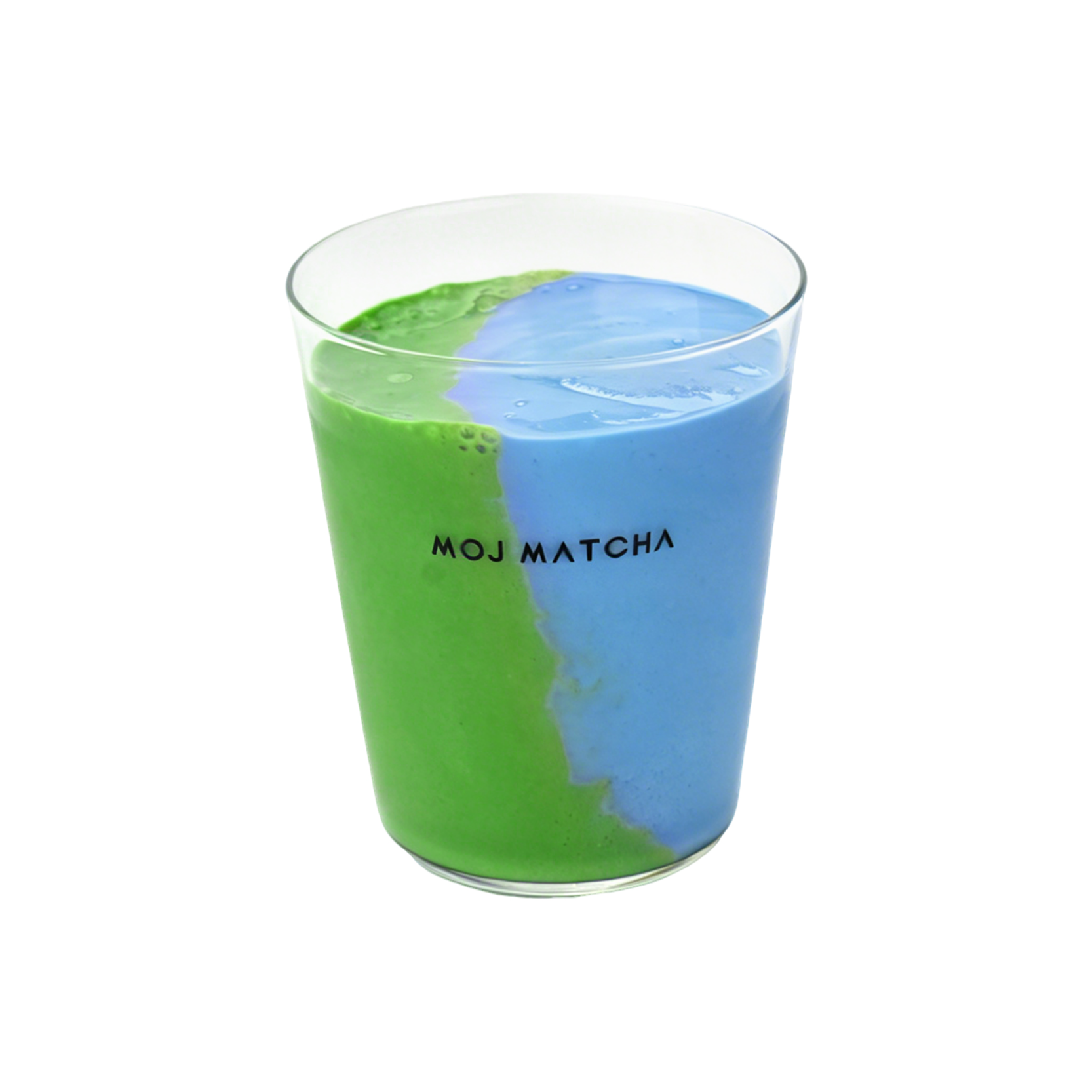 藻蓝抹茶酸奶