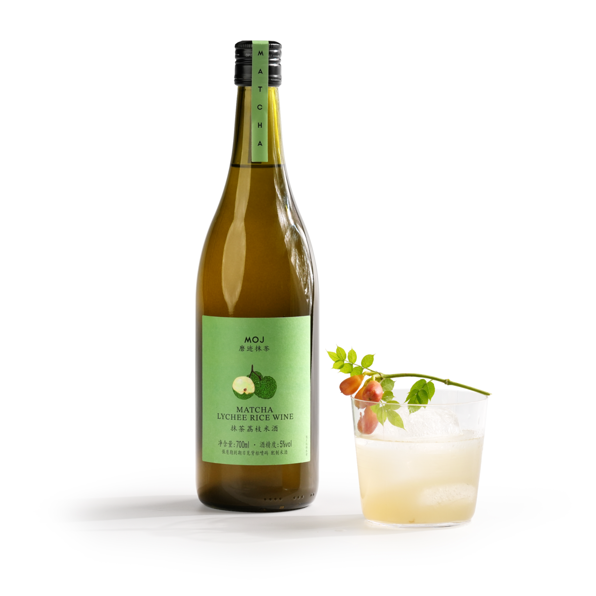 抹茶荔枝米酒