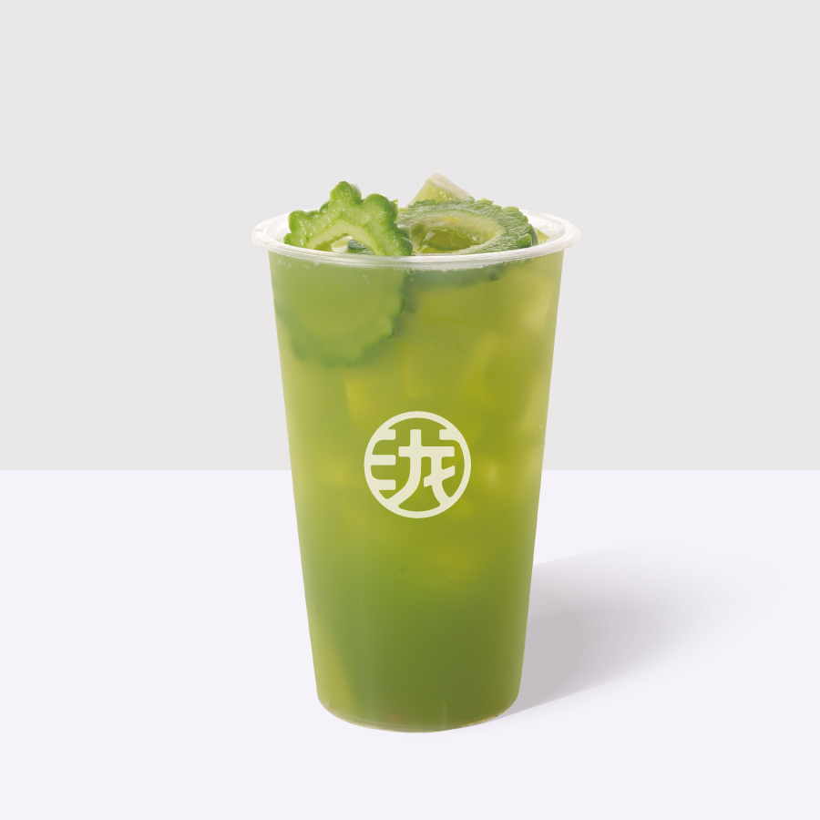 柠香苦瓜冰茶