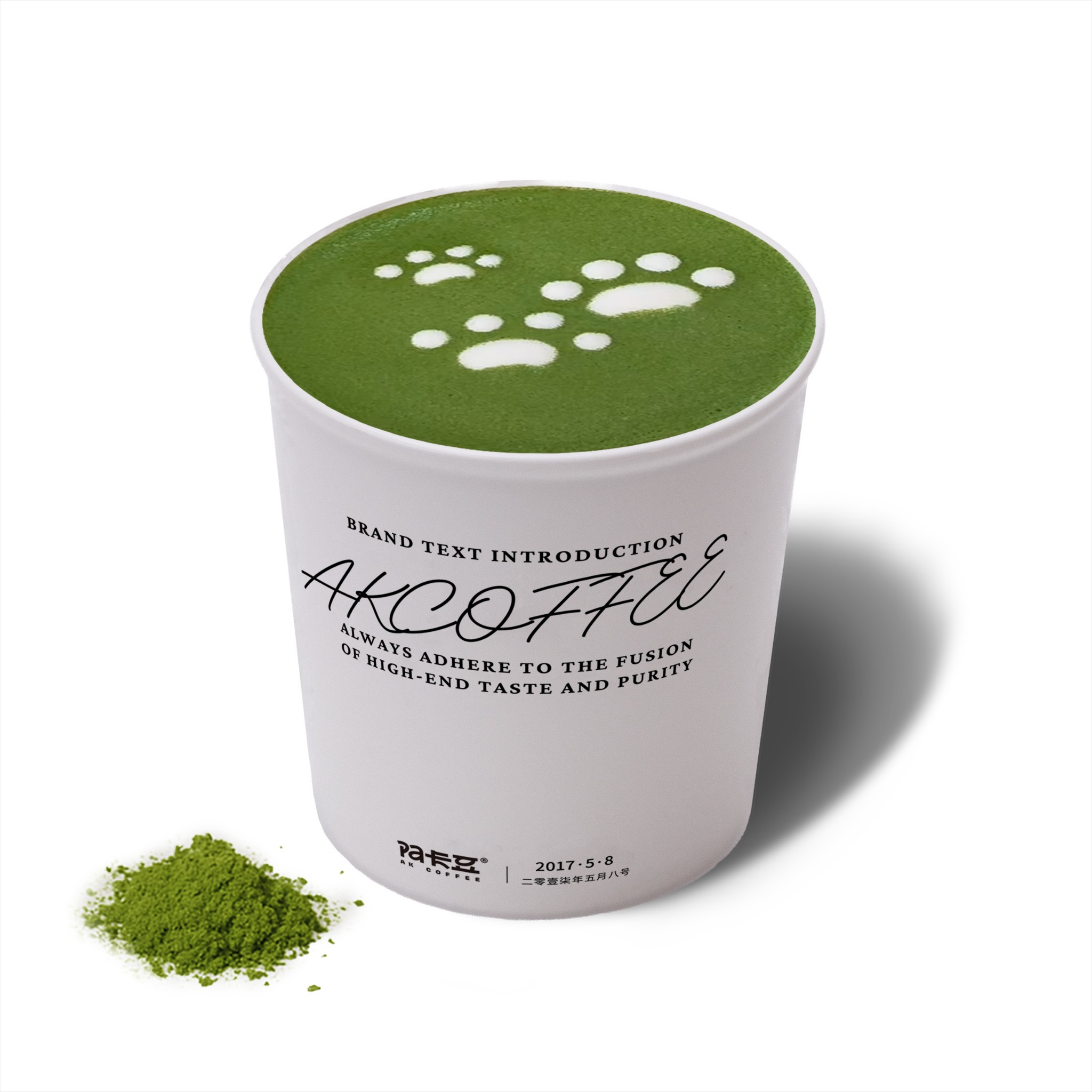 Matcha latte抹茶拿铁