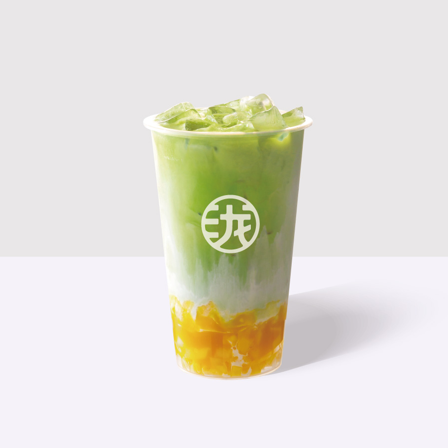 抹茶芒芒牛乳