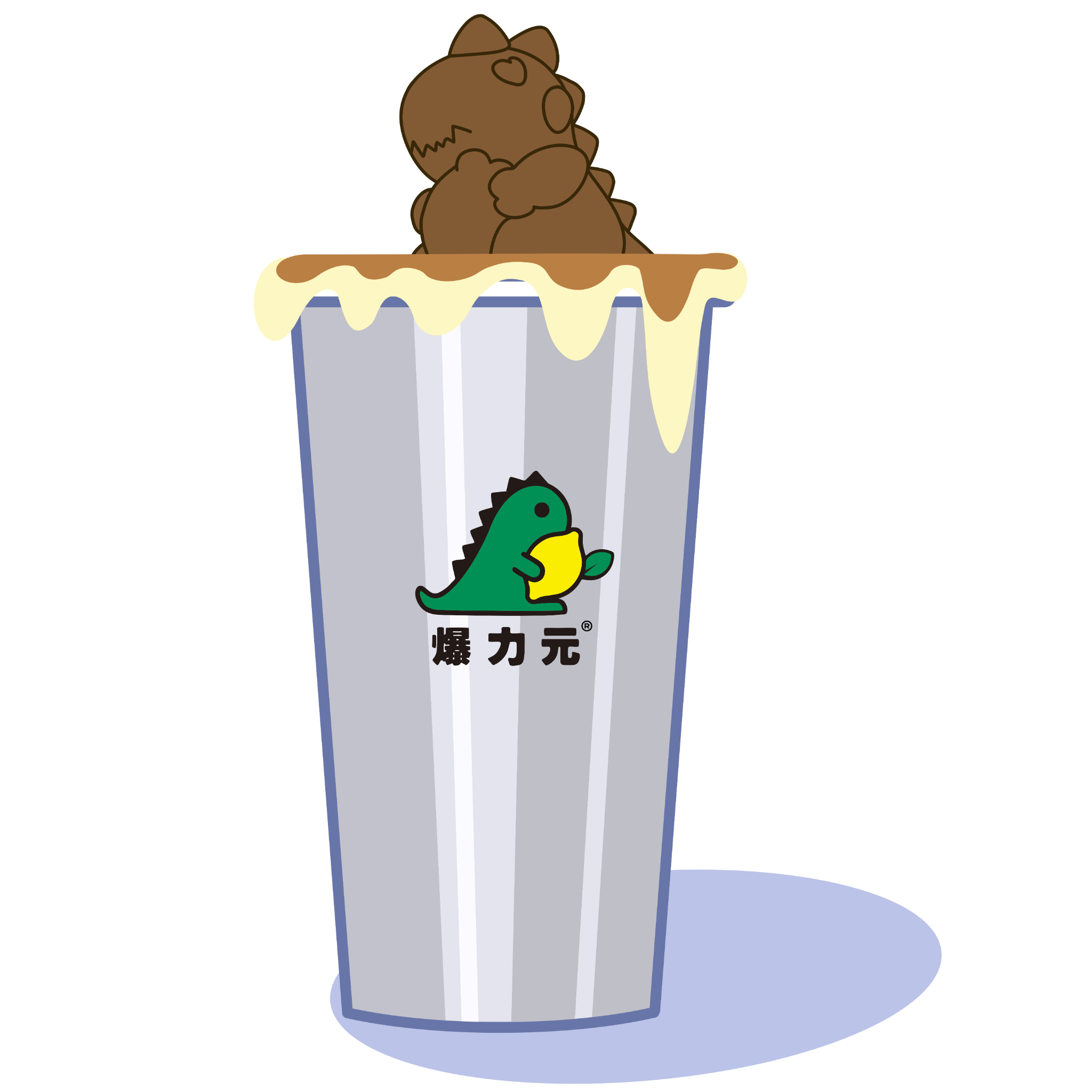 阿华田牛乳爆爆冰（不含酸奶）